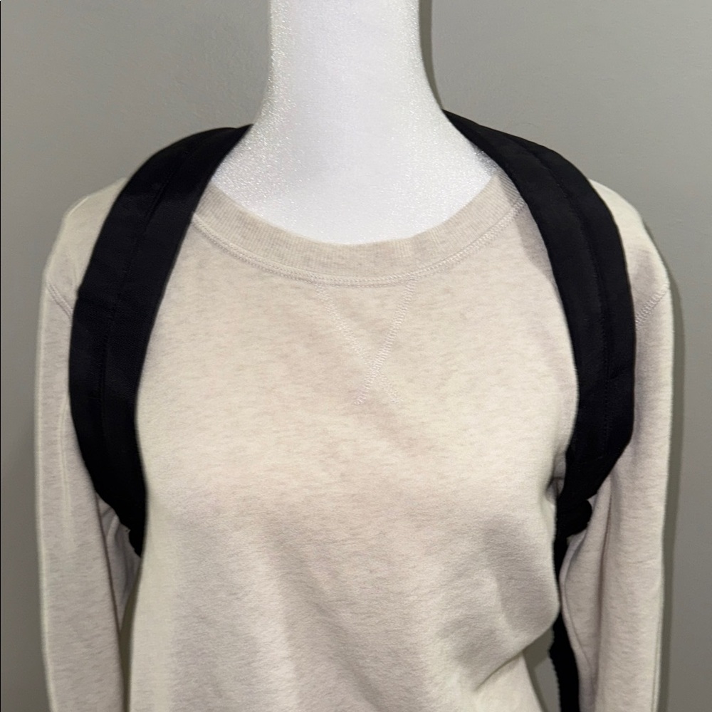 Waterproof Black Backpack, Barely Worn - image 6